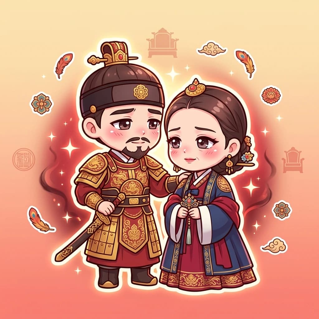 Yi Seonggye & Queen Sindeok